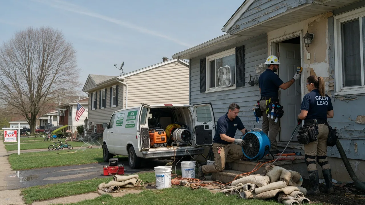 Flood Cleanup in Middle Village, NY near me