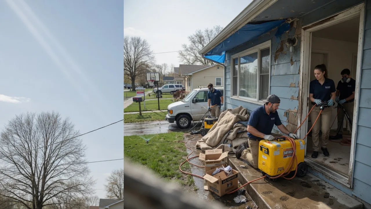 Basement Flood Cleanup in Middle Village, NY near me